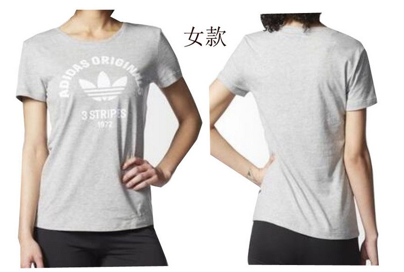 Adidas short round collar T woman S-2XL-040